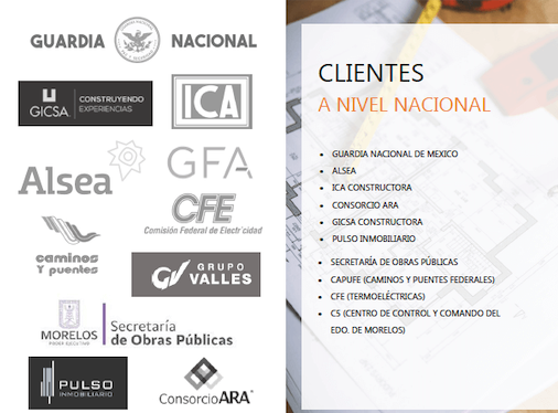Clientes nacionales Clientes nacionales
